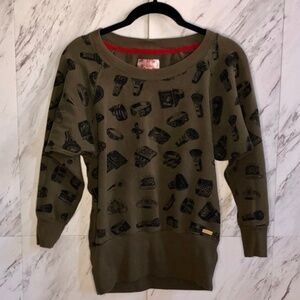 Gentle Fawn Put A Ring On It Sweatshirt SZ XS